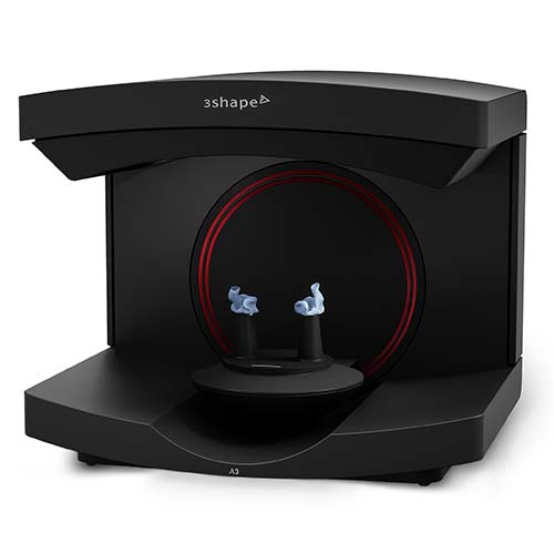 3shape ear impression scanner