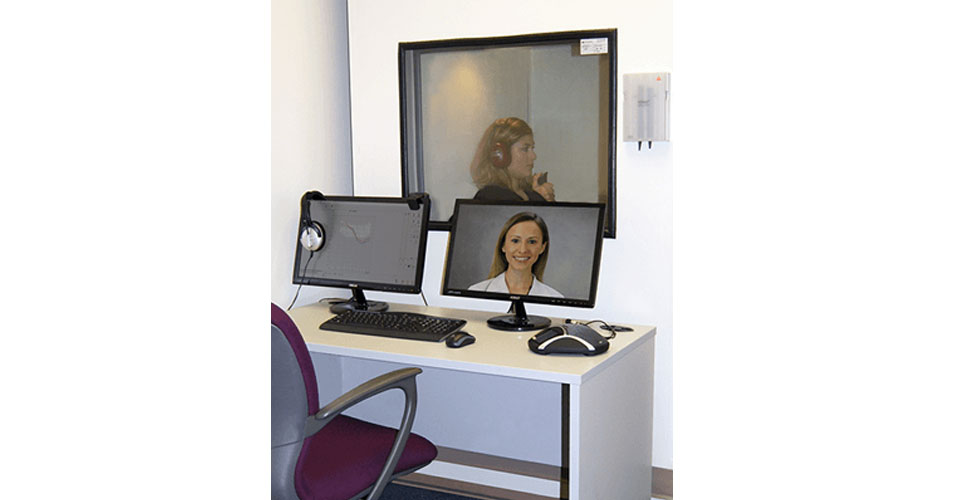 Tele-Audiology MedRx Booth