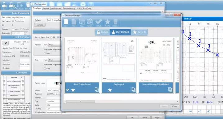 Audiometric Data Management | GSI Suite | Grason-Stadler