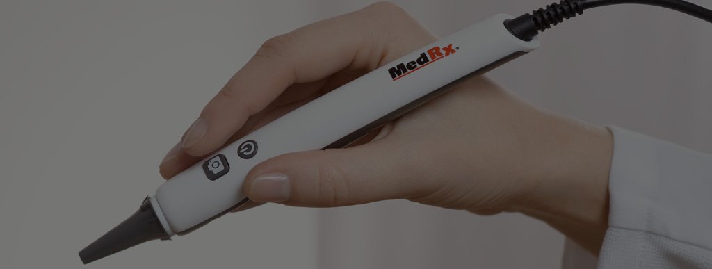 Video Otoscope in hand