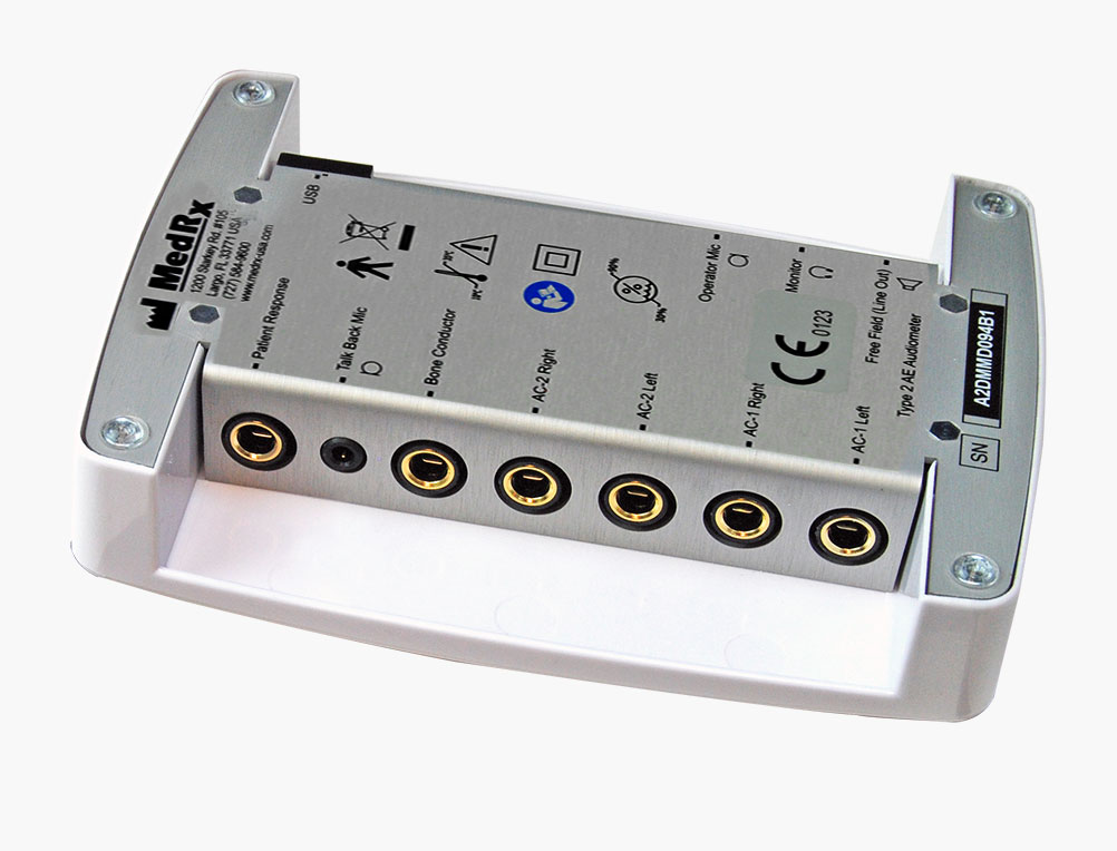 AVANT A2D+ Audiometer left side