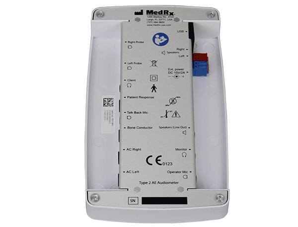 AVANT ARC Audiometer, Real Ear Measurements and Live Speech Mapping system bottom side