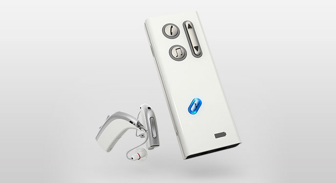 hearing aids and remote