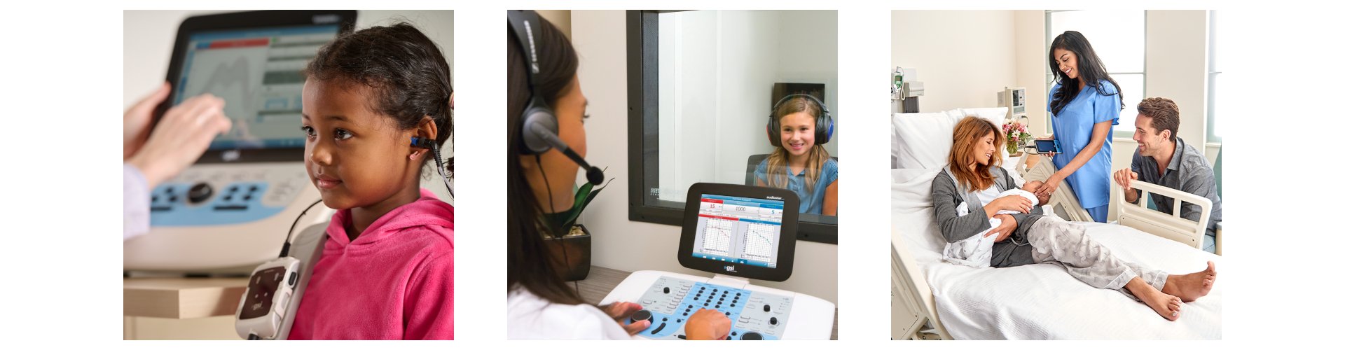 GSI TympStar Pro, AudioStar Pro, and Novus audiometric equipment